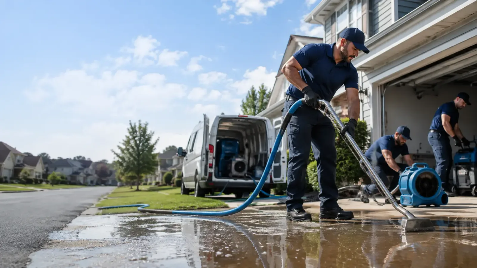 Flooded Basement Cleanup in Creole, LA